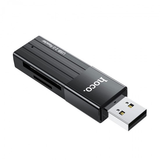 Картридер HOCO HB20, USB 2.0, арт.012139
