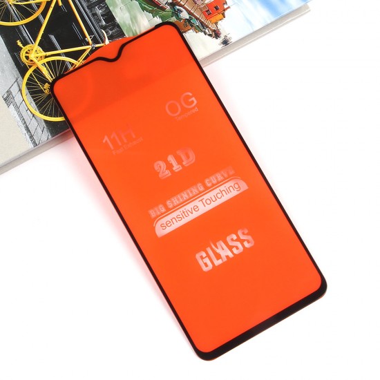 Защитное стекло Full Glue для Xiaomi Redmi Note 8 Pro в технической упаковке, арт.011791