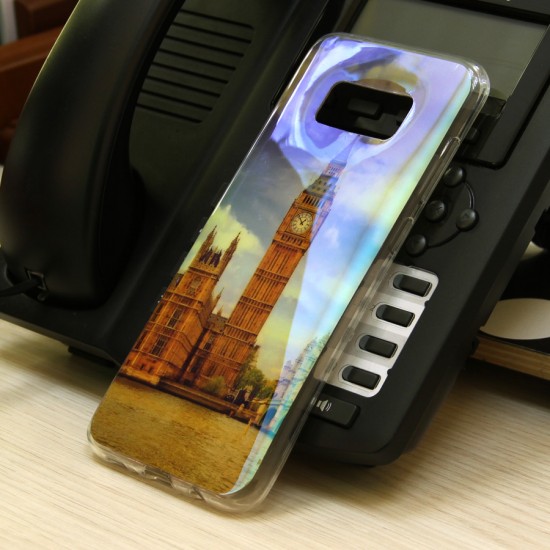 Панель ТПУ Blue Shine для Samsung Galaxy S8 Plus, арт.009984