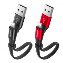 USB дата кабель Baseus Nimble Portable Cable  for iPhone 23см, арт.010844