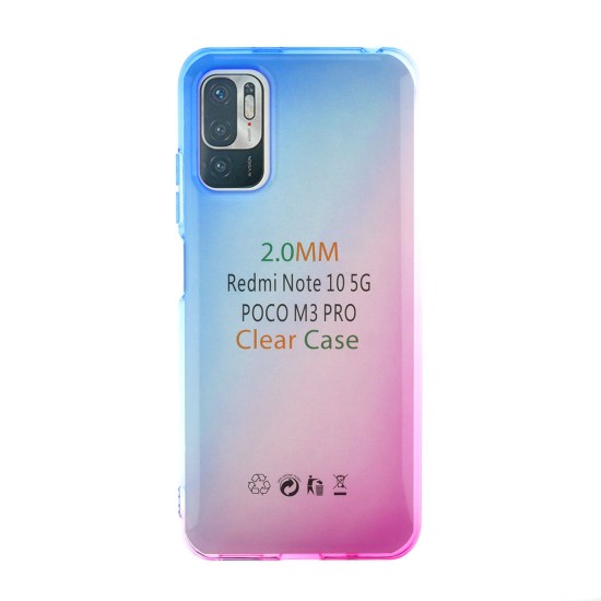 Чехол для Xiaomi Redmi Note 10T/ Poco M3 Pro Градиент, ТПУ, арт.012964