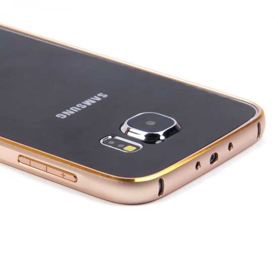 Бампер Cross металлический 0,7 мм для Samsung Galaxy S6, арт.007721