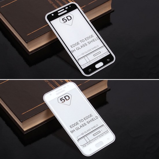 Защитное стекло Full Glue для Samsung Galaxy J5 Prime на полный экран, арт.010630