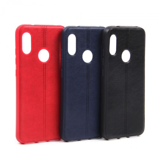 Панель из экокожи для Xiaomi Redmi 6 Pro/ Xiaomi Mi A2 Lite, арт.010498