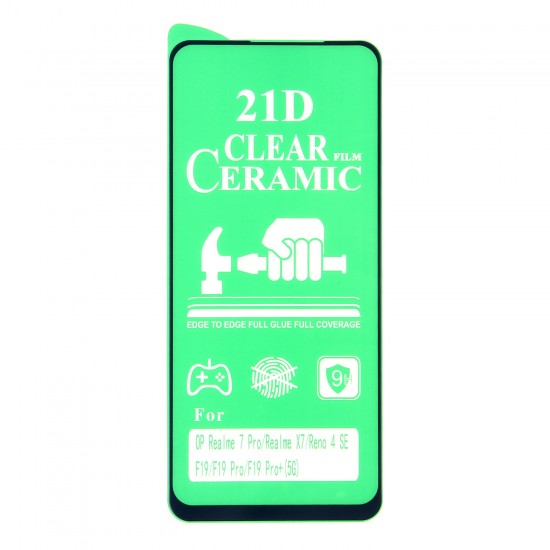 Стекло Ceramic Realme 8/8 Pro противоударное, арт. 012537-1