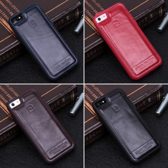 Чехол из кожзама для iPhone 5/5S, арт.009817