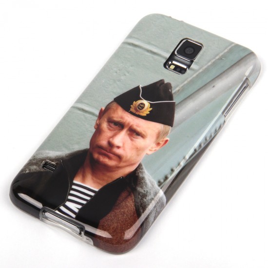 Чехол ТПУ Путин для Samsung G900 Galaxy S5, арт.008519