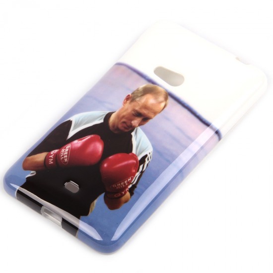 Чехол ТПУ Путин для Nokia Lumia 625, арт.008511