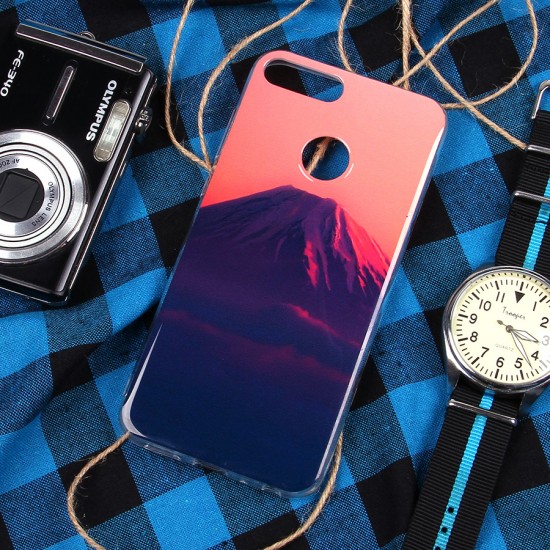 Чехол ТПУ Горы для Huawei Honor 9 Lite, арт.011012
