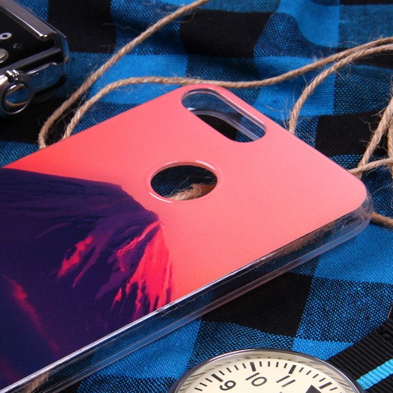 Чехол ТПУ Горы для Huawei Honor 9 Lite, арт.011012
