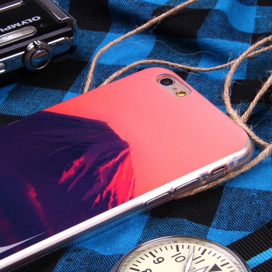 Чехол ТПУ Горы для iPhone 6/6s, арт.011012