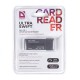 Картридер DEFENDER Ultra Swift, USB 2.0, 4 слота, арт.012044