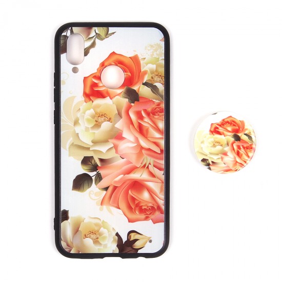 Чехол ТПУ с попсокетом для Huawei P20 Lite/ Huawei Nova 3e, арт.010681