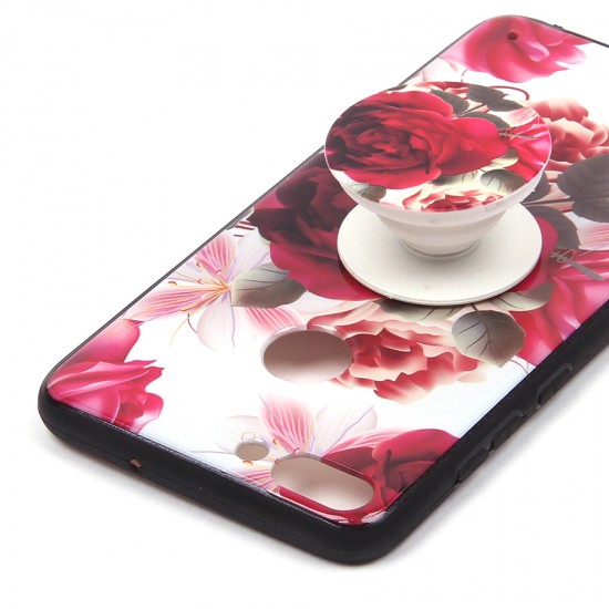 Чехол ТПУ с попсокетом для Huawei P Smart, арт.010680