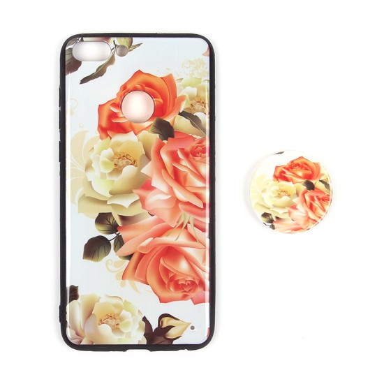 Чехол ТПУ с попсокетом для Huawei P Smart, арт.010681