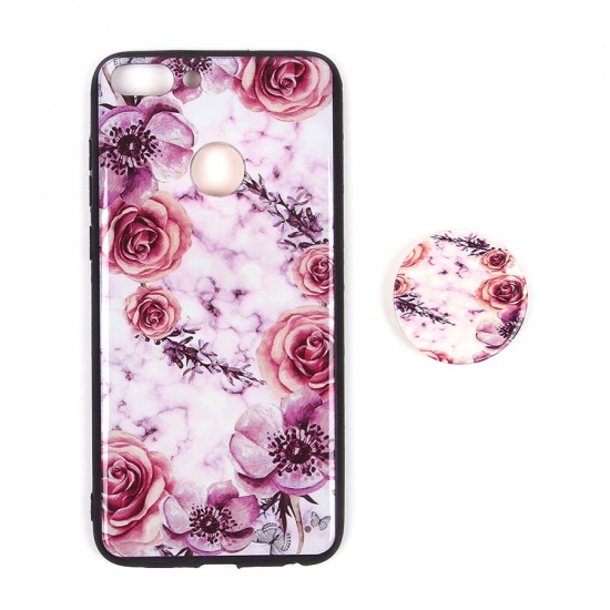 Чехол ТПУ с попсокетом для Huawei P Smart, арт.010683
