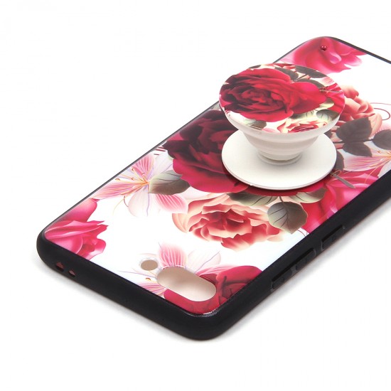 Чехол ТПУ с попсокетом для Huawei Honor 10, арт.010680