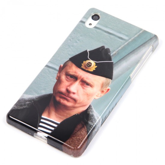 Чехол ТПУ Путин для Sony Xperia Z2, арт.008519