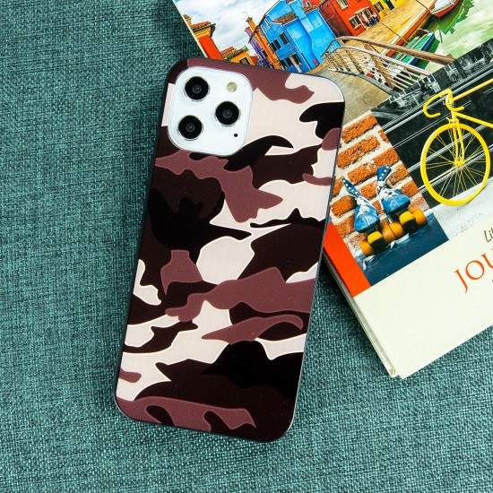 Чехол для iPhone 12 Pro Max, Камуфляж, ТПУ, арт.012563