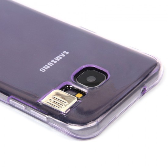 Чехол ТПУ с индикацией вызова для Samsung Galaxy S7 Edge, арт.009141