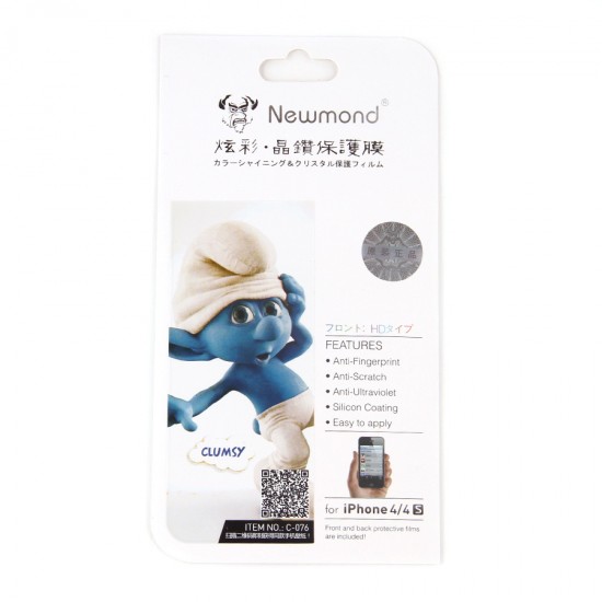 Декоративная пленка 2 в 1 для iPhone 4/4S, арт.C-076