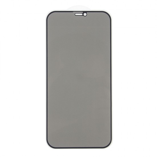 Стекло для iPhone 12 Pro Max на полный экран, анти-шпион, арт.012454