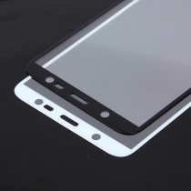 Защитное стекло для Samsung Galaxy J8 (2018) на полный экран, арт.009288