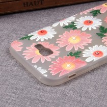 Матовый чехол со стразами для Samsung Galaxy A7 (2017), арт.009651