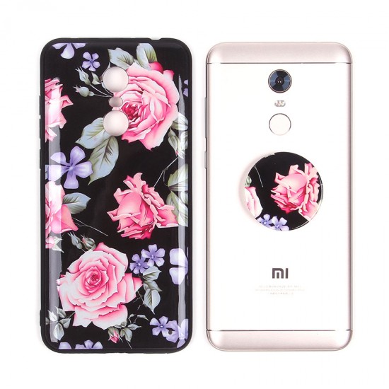 Чехол ТПУ с попсокетом для Xiaomi Redmi 5 Plus, арт.010684