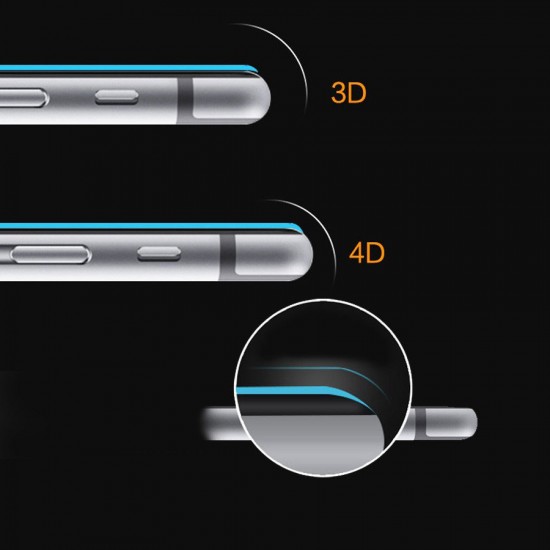 Защитное стекло 4D для iPhone 6/6S на полный экран, арт.009289