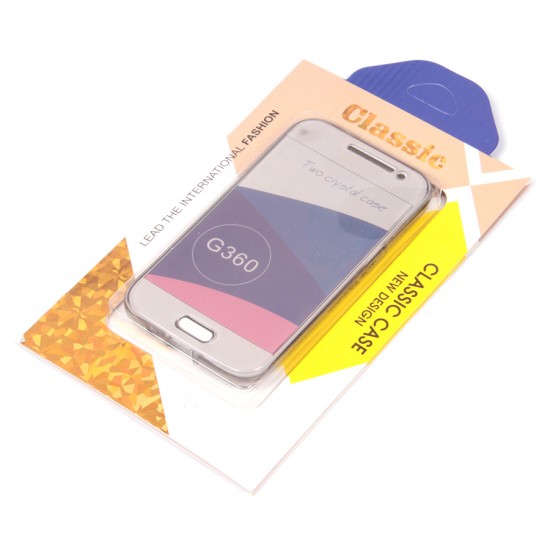 Силиконовый чехол 2 в 1 для Samsung G360G3608 Galaxy Core Prime 0.3 мм, арт.008889