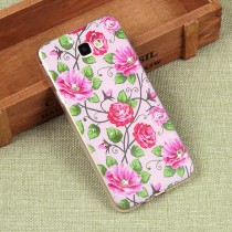Силиконовый чехол с цветами для Samsung Galaxy J5 Prime, арт. 009610