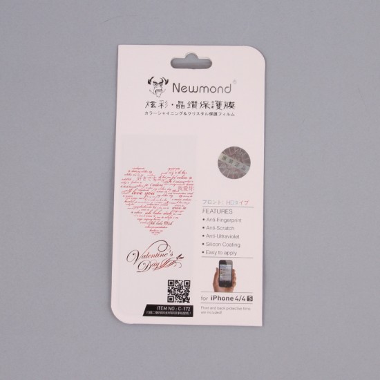 Декоративная пленка 2 в 1 для iPhone 4/4S, арт.C-172