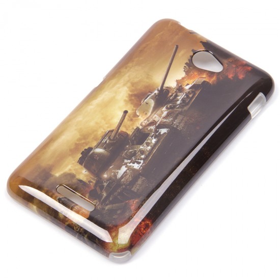 Чехол ТПУ World of Tanks для Sony Xperia E4, арт.008500