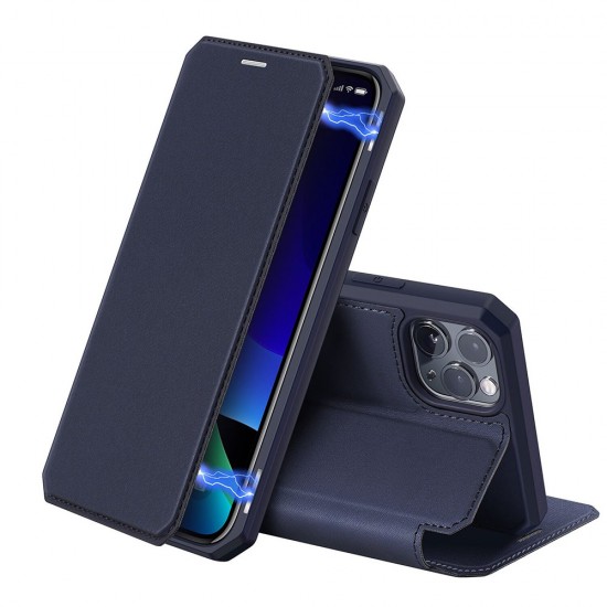 Чехол-книжка Dux Ducis Skin X для iPhone 12 Pro Max Синий, арт.012260
