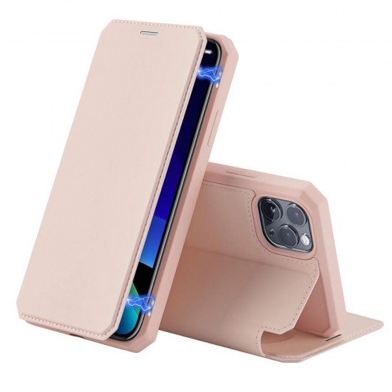 Чехол-книжка Dux Ducis Skin X для iPhone 11 Pro Max Розовый, арт.012260