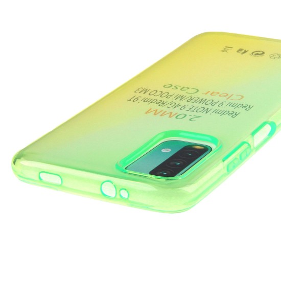 Чехол для Xiaomi Redmi 9T Градиент, ТПУ, арт.012963