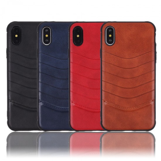 Чехол из экокожи для iPhone X/XS, арт. 010455