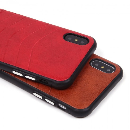 Чехол из экокожи для iPhone X/XS, арт. 010455