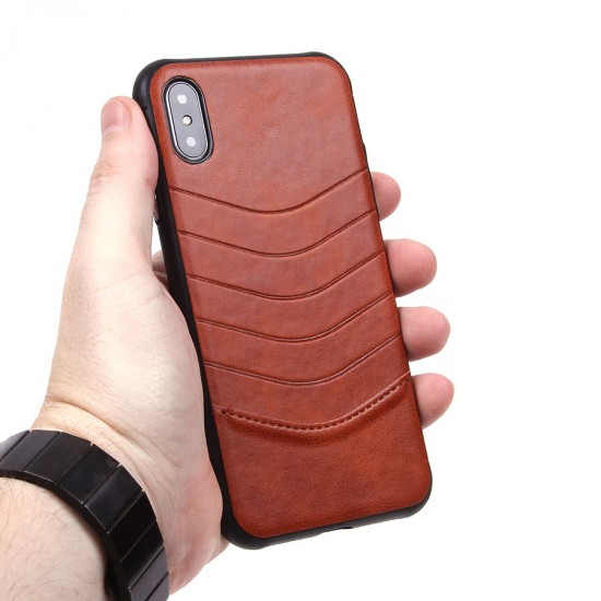 Чехол из экокожи для iPhone X/XS, арт. 010455
