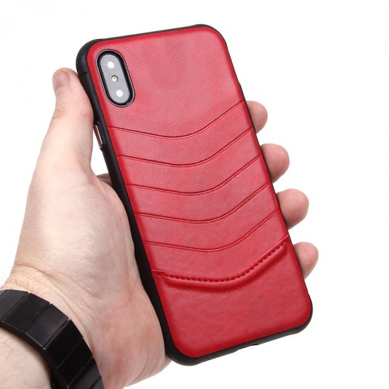 Чехол из экокожи для iPhone X/XS, арт. 010455