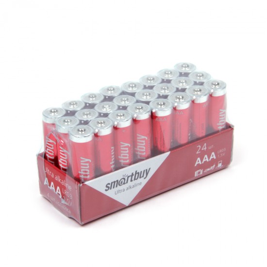 Батарейки ААА SmartBuy LR03 SR4, арт.010359