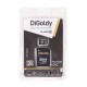 MICRO SD 32Gb DiGoldy Class 10 с адаптером SD