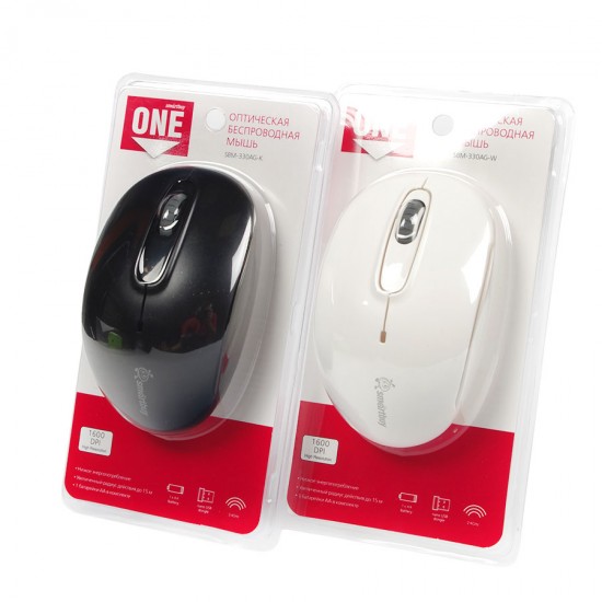 Компьютерная мышь беспроводная SmartBuy ONE 330AG, арт.003230