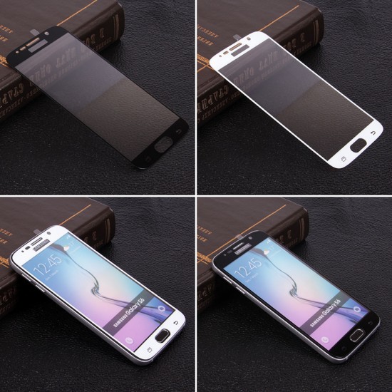Защитное стекло для Samsung Galaxy S6 на полный экран, арт.009288
