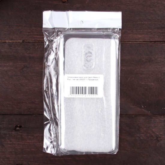 Силиконовый чехол для Xiaomi Redmi 5 Plus, 1 мм, арт.008291-1