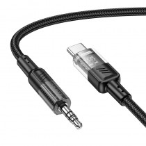 Aux - Type-C аудио кабель Hoco UPA27, 1,2 м, арт.013350