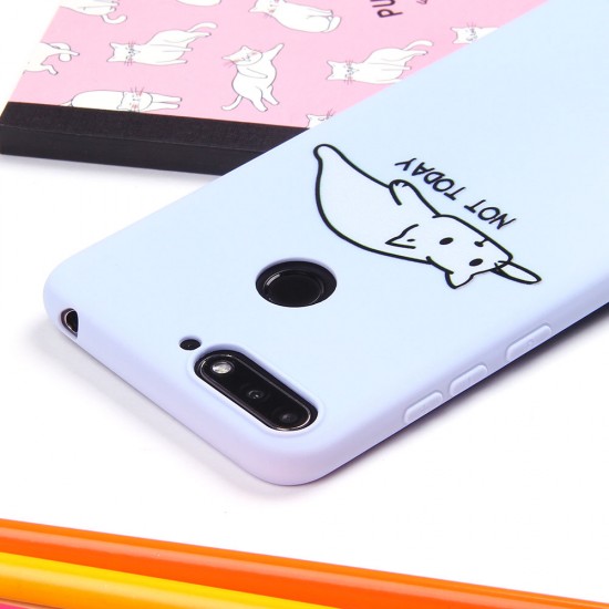 Чехол ТПУ для Huawei Honor 7A Pro/Y6 Prime (2018), арт.011347