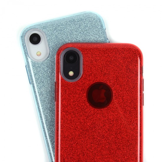 Чехол ТПУ с блестками для iPhone XR, арт.010028