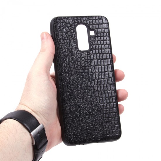 Панель из экокожи Рептилия для Samsung Galaxy J8 (2018), арт.010027